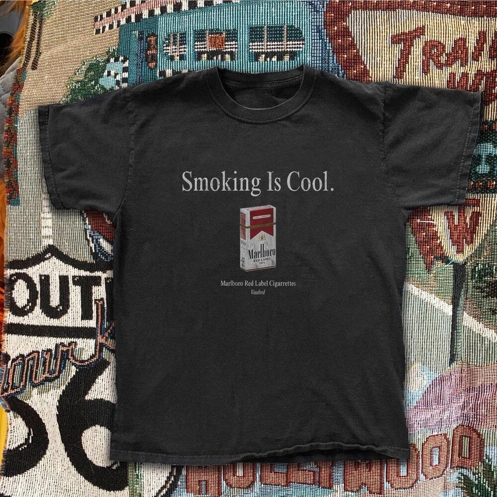 Style Marlboro Graphic Tee Smoking Is Cool  T-Shirt